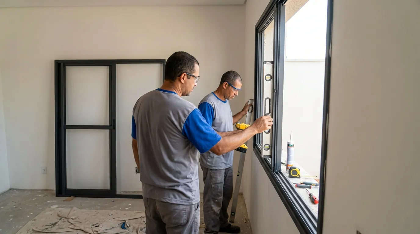 Instalação de Trilhos em Uberaba‑MG