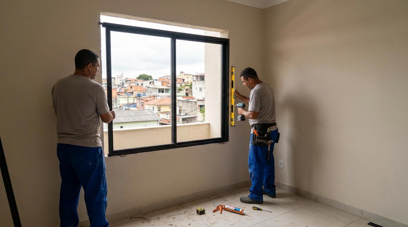 Fechamento de Ambientes no Bom Retiro, Uberaba‑MG