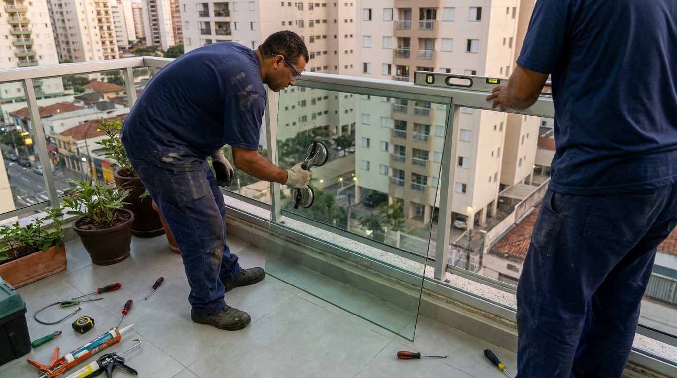 Fechamentos Internos na Abadia, Uberaba‑MG