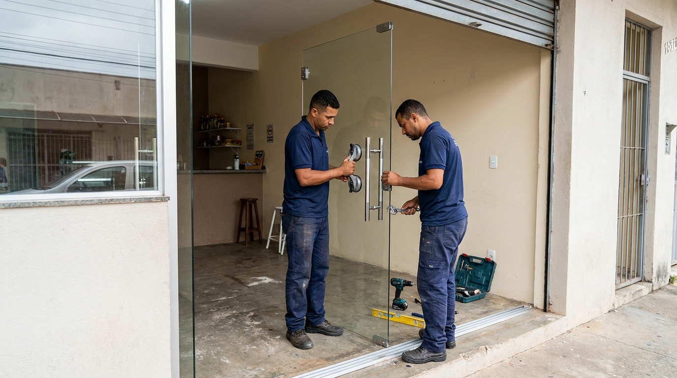 Portas em Vidro no Morumbi, Uberaba‑MG