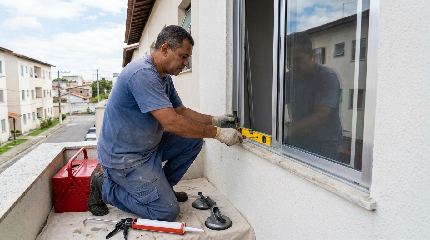 Janelas Personalizadas na Cidade Ozanan, Uberaba‑MG