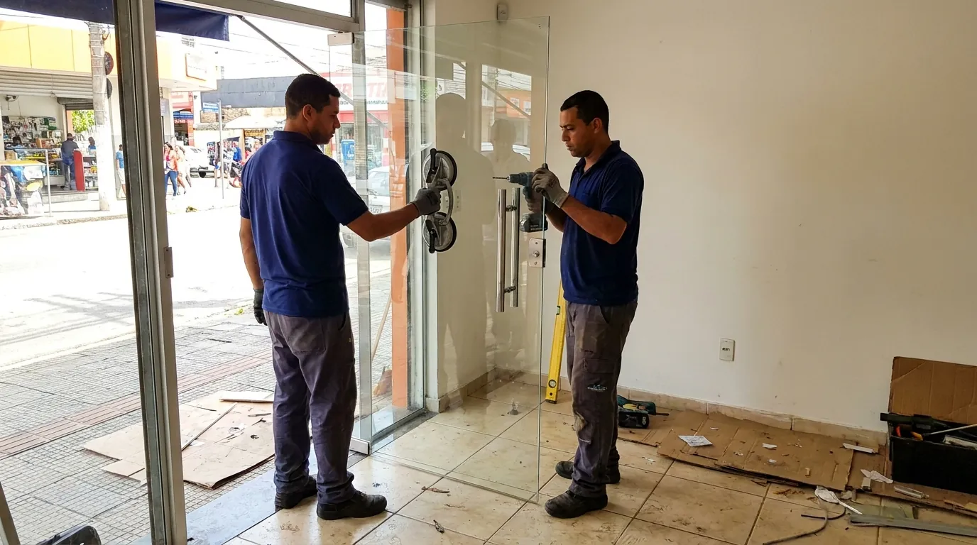 Substituição de Estruturas Antigas em Uberaba‑MG