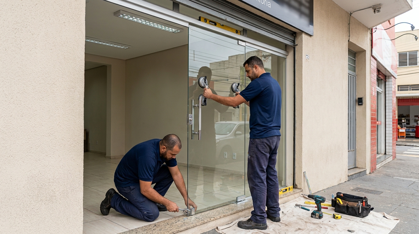 Portas Residenciais e Comerciais no Morumbi, Uberaba‑MG