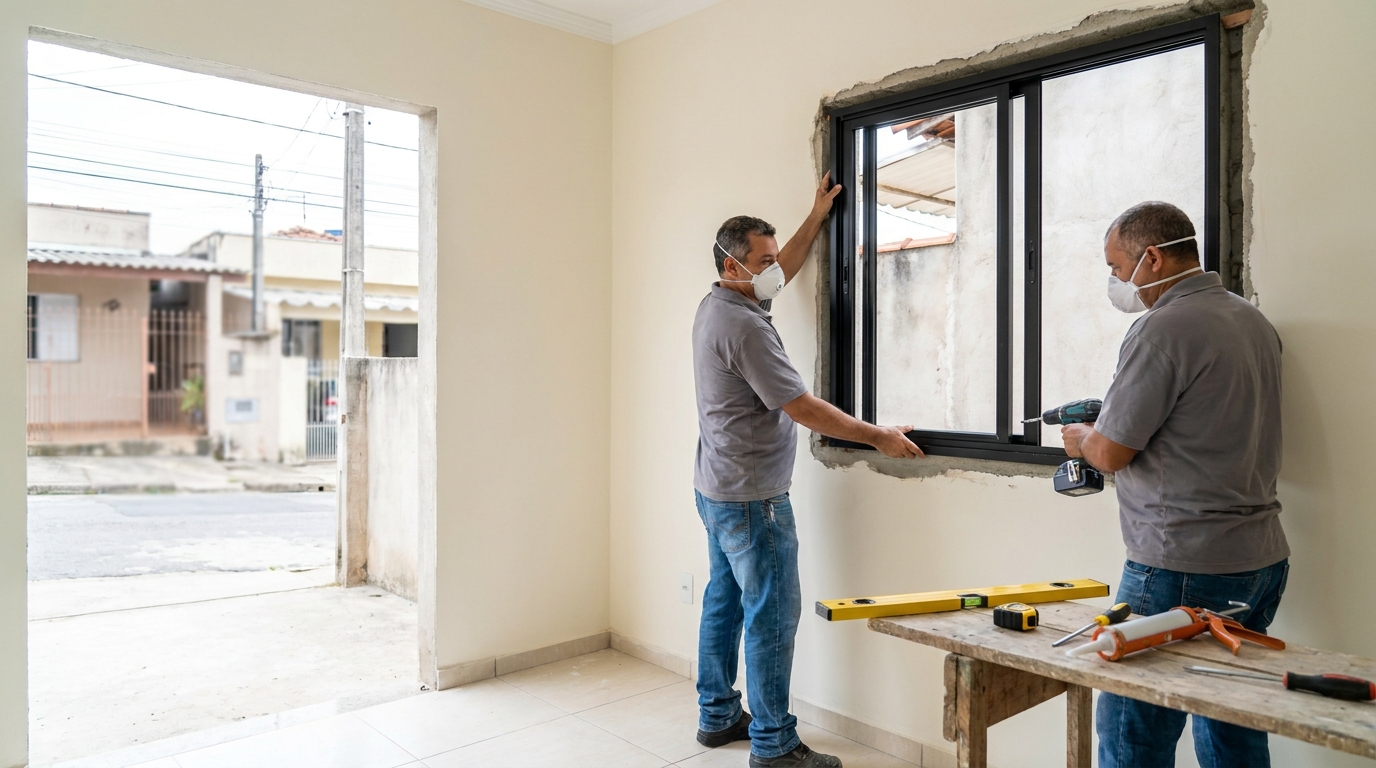 Esquadrias de Alumínio no Bom Retiro, Uberaba‑MG