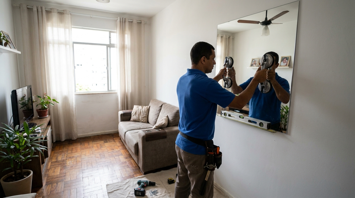 Revestimento Espelhado no Bom Retiro, Uberaba‑MG