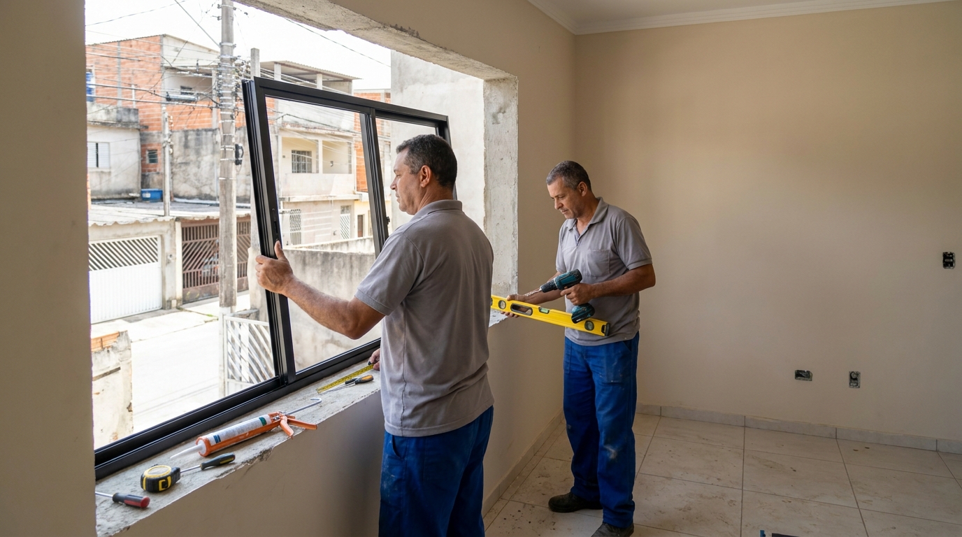 Esquadrias de Alumínio no Bom Retiro, Uberaba‑MG