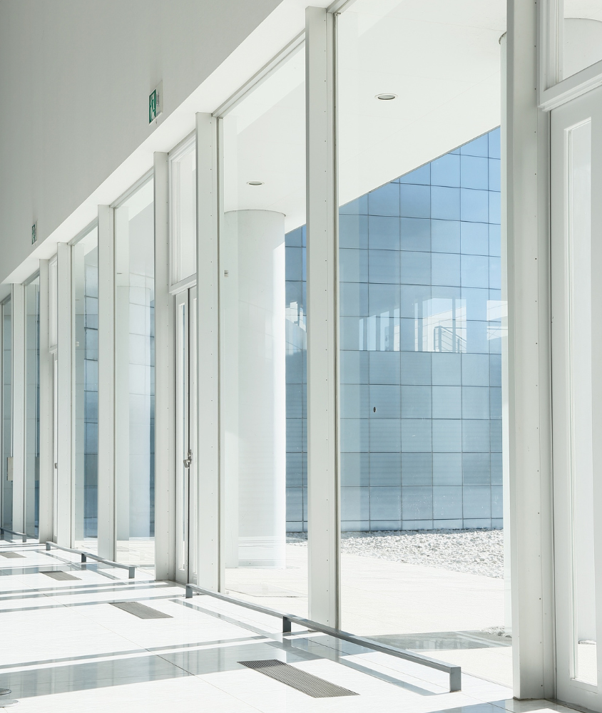 parede de vidro em Uberaba